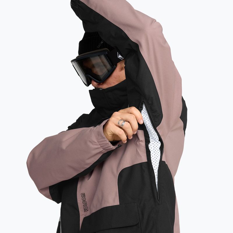 Férfi snowboard dzseki Volcom Kleveland mauve 9