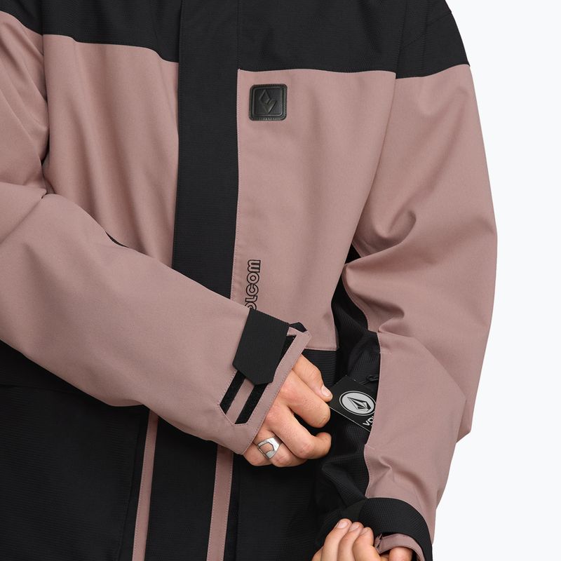 Férfi snowboard dzseki Volcom Kleveland mauve 10