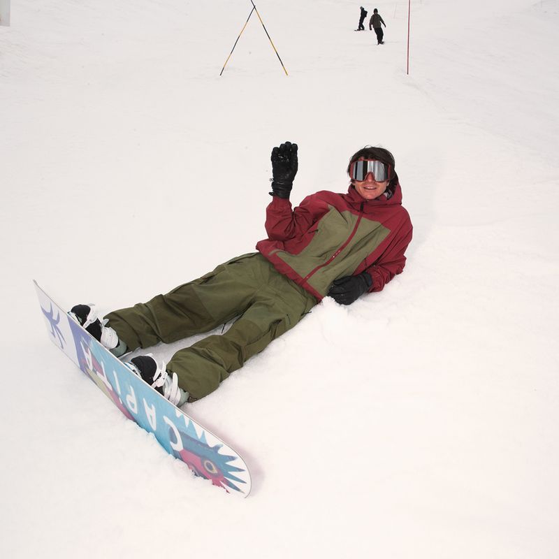 Férfi snowboardnadrág Volcom Longo GTX dark olive 10