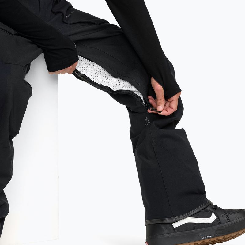 Férfi snowboardnadrág Volcom Roan Bib Overall black 9