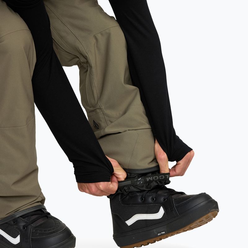 Férfi snowboardnadrág Volcom Roan Bib Overall military 10