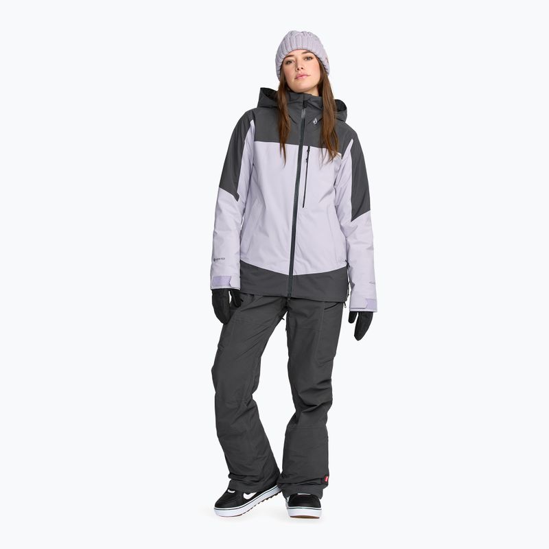 Női snowboarddzseki Volcom 3D Stretch Gore lavender aura 2