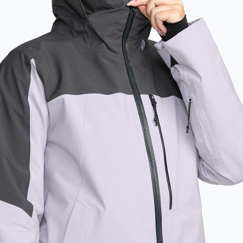 Női snowboarddzseki Volcom 3D Stretch Gore lavender aura 5