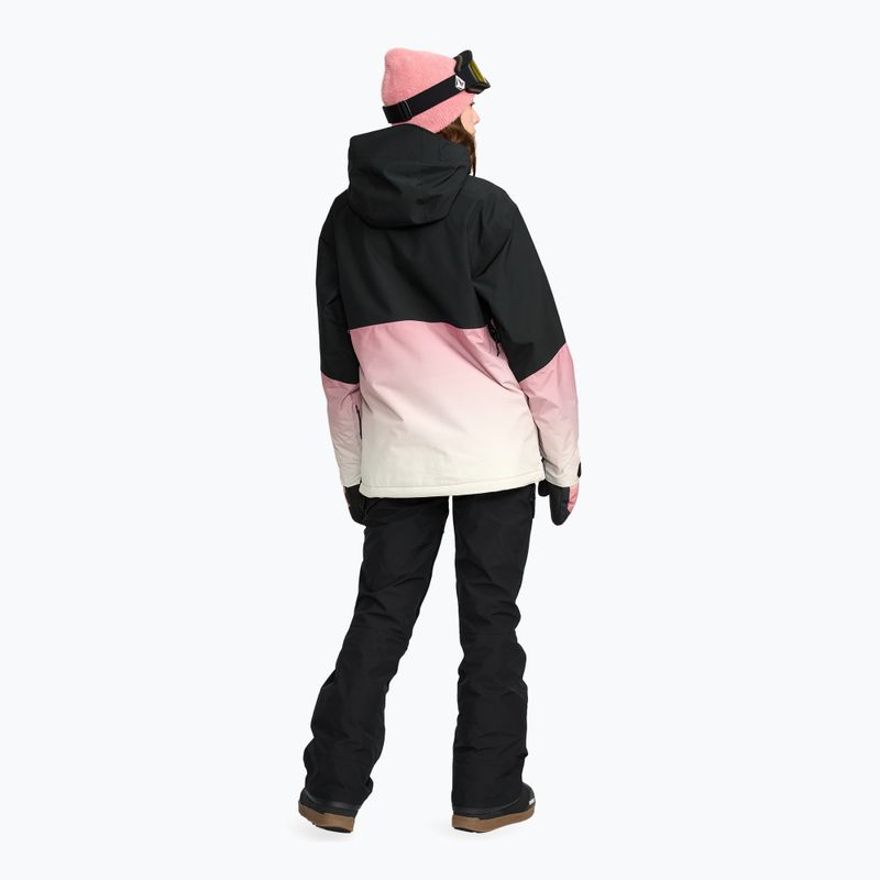 Női snowboarddzseki Volcom Fern Insulated Gore Pullover Mesa Rose 4