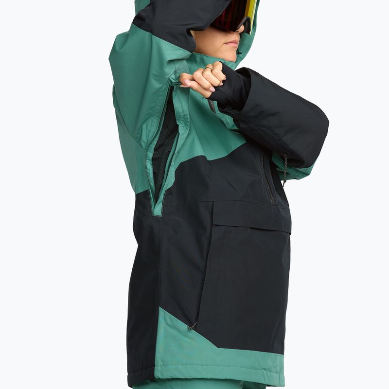 Női snowboarddzseki Volcom Fern Insulated Gore Pullover spruce green 6