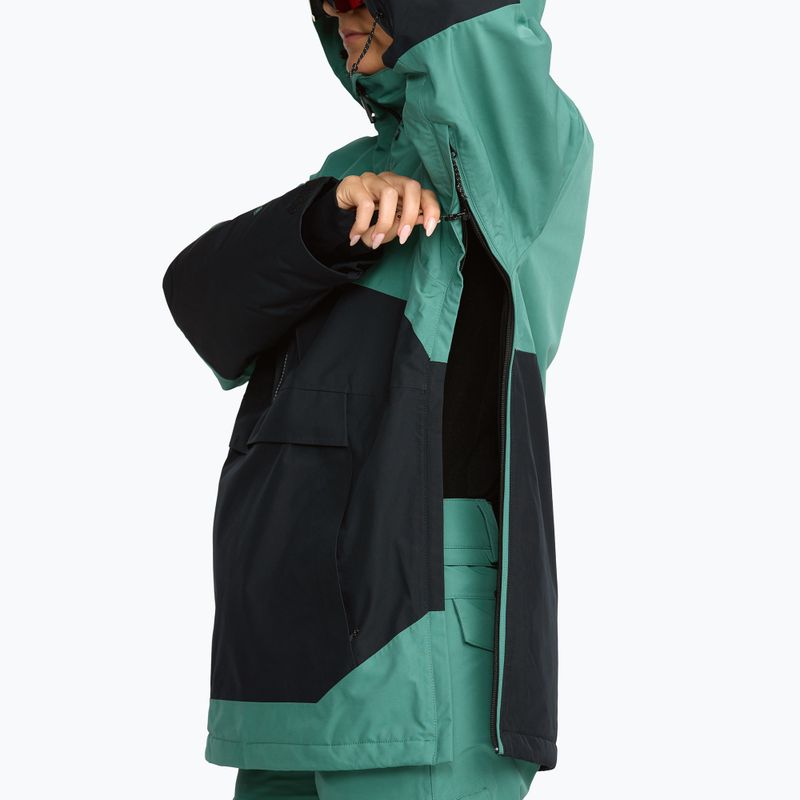 Női snowboarddzseki Volcom Fern Insulated Gore Pullover spruce green 7