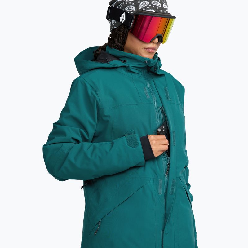 Női snowboarddzseki Volcom Shelter 20K 3D Stretch Atlantic Deep 6