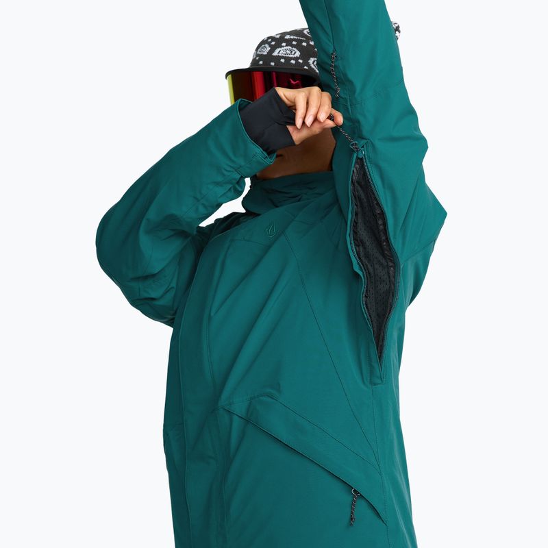 Női snowboarddzseki Volcom Shelter 20K 3D Stretch Atlantic Deep 7