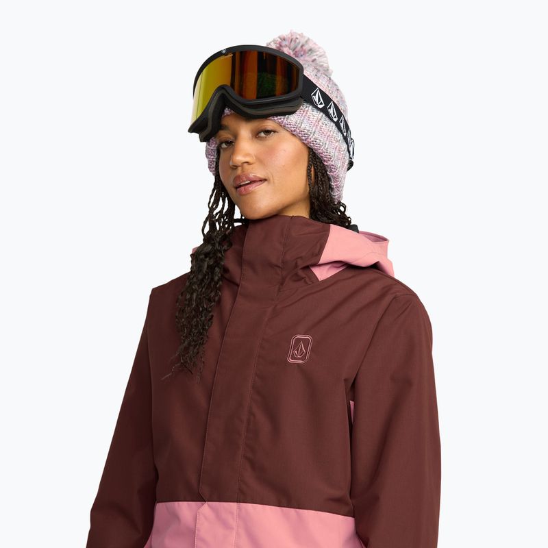 Női síkabát Volcom Bolt Insulated oxblood 6