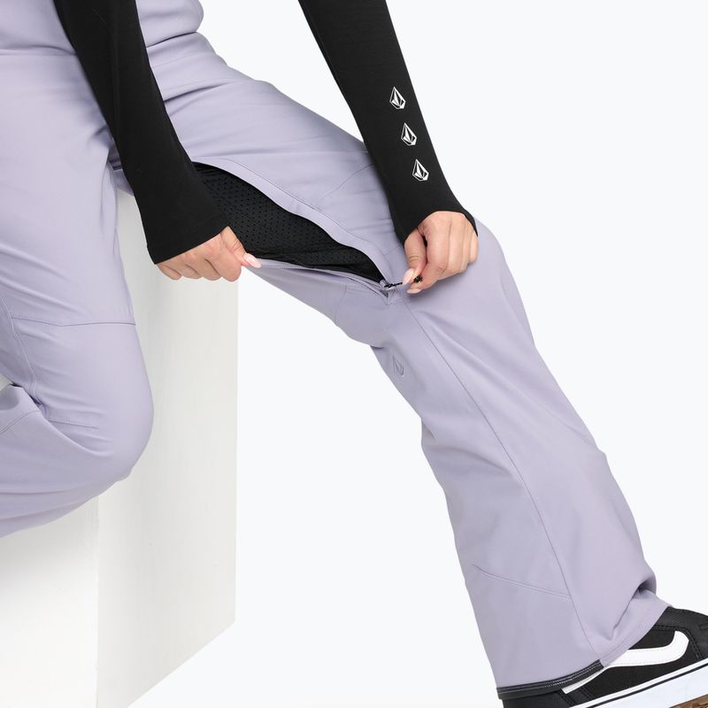 Női sínadrágok Volcom Swift Bib Overall Lavender Aura 8