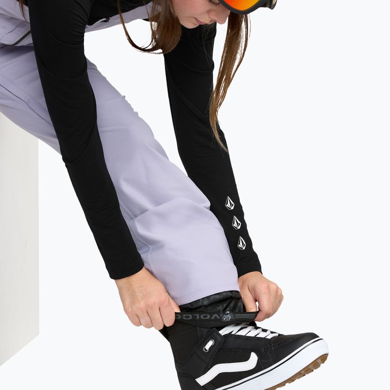 Női sínadrágok Volcom Swift Bib Overall Lavender Aura 9