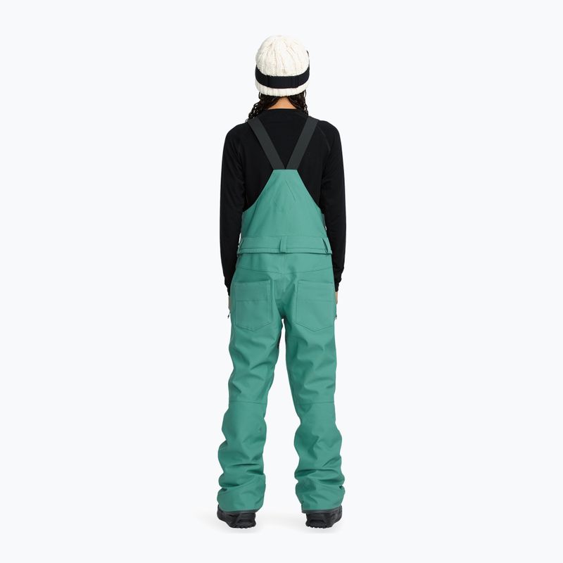 Női sínadrág Volcom Swift Bib Overall spruce green 3