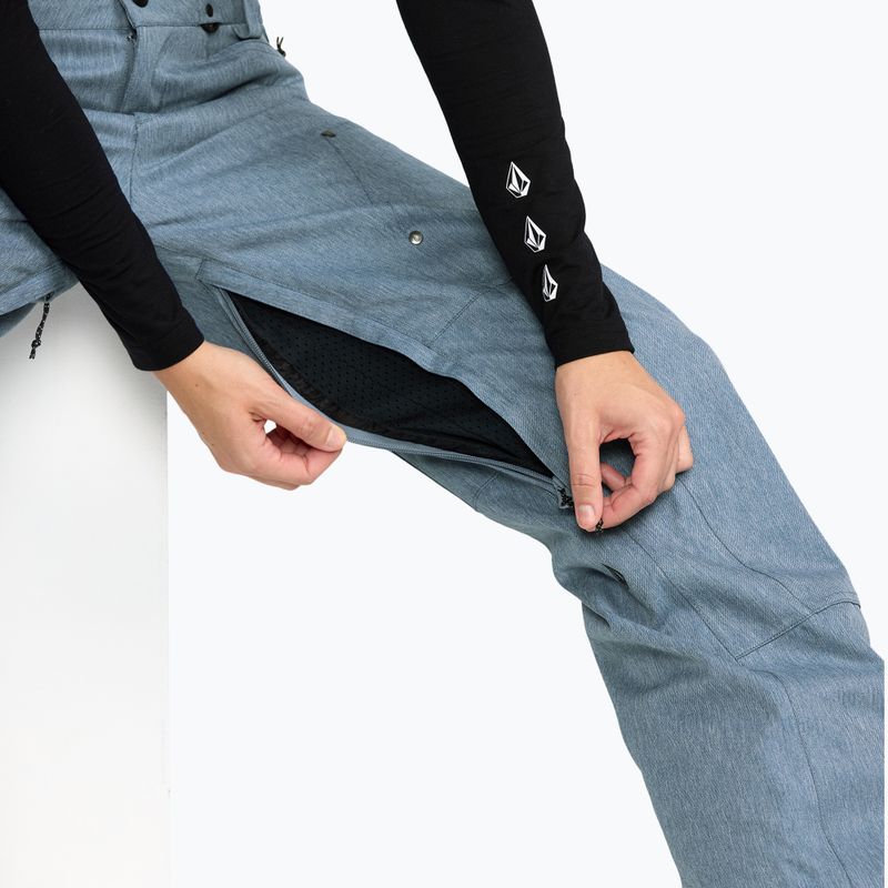 Női snowboardnadrág Volcom Pollock denim 5