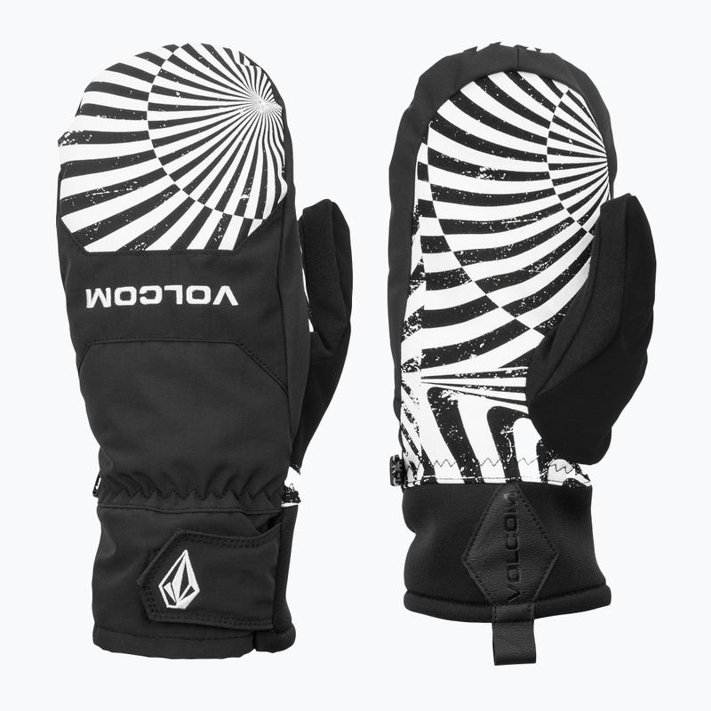 Férfi snowboardkesztyű Volcom V.CO Nyle Mitt black print