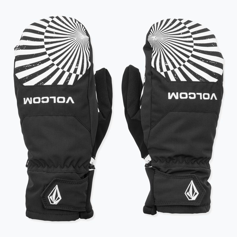 Férfi snowboardkesztyű Volcom V.CO Nyle Mitt black print 2