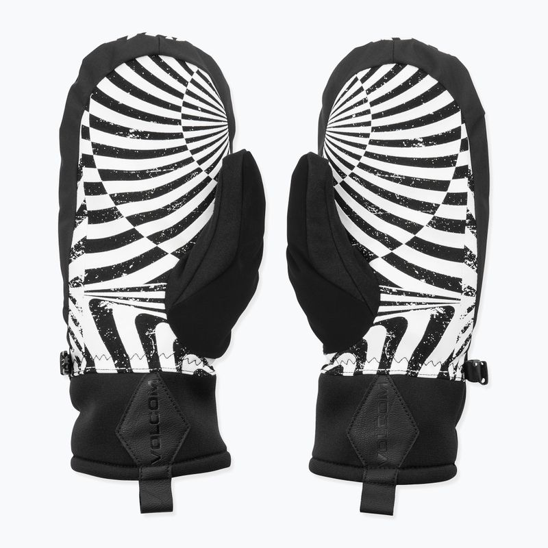 Férfi snowboardkesztyű Volcom V.CO Nyle Mitt black print 3