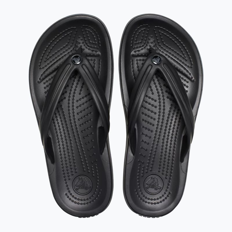 Crocs Crocband Flip szandál fekete/lapos szürke 3