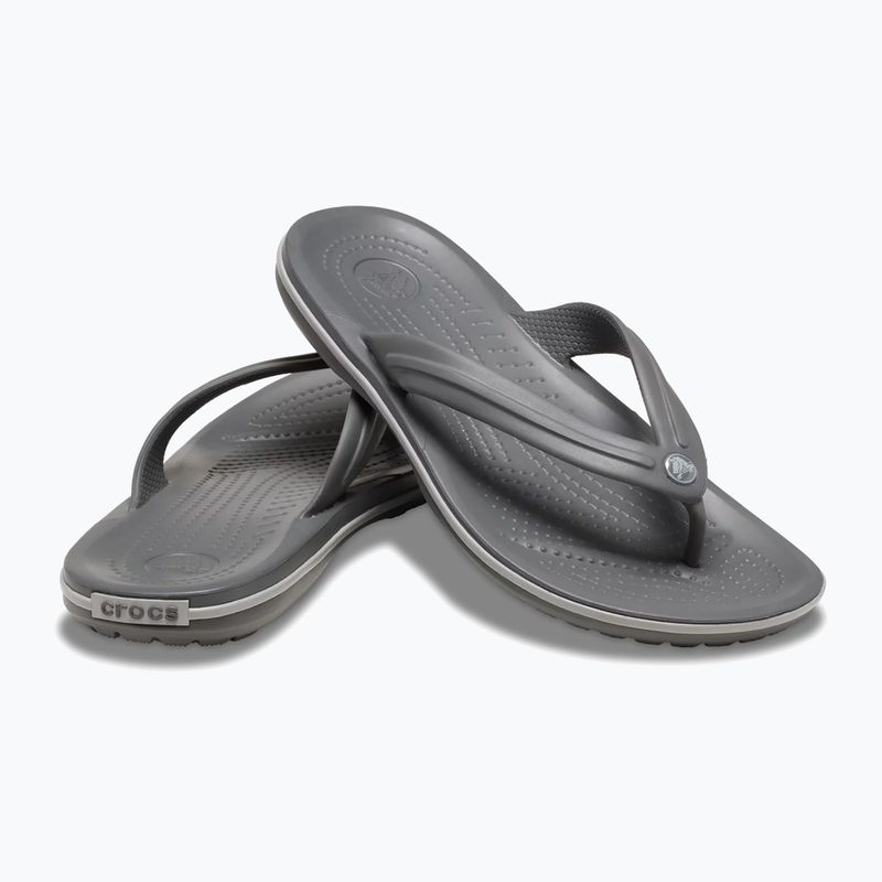Crocs Crocband Flip szandál szürke/füstös szandál 2