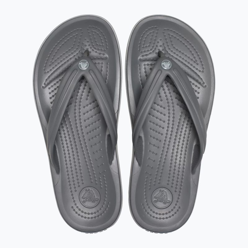 Crocs Crocband Flip szandál szürke/füstös szandál 3