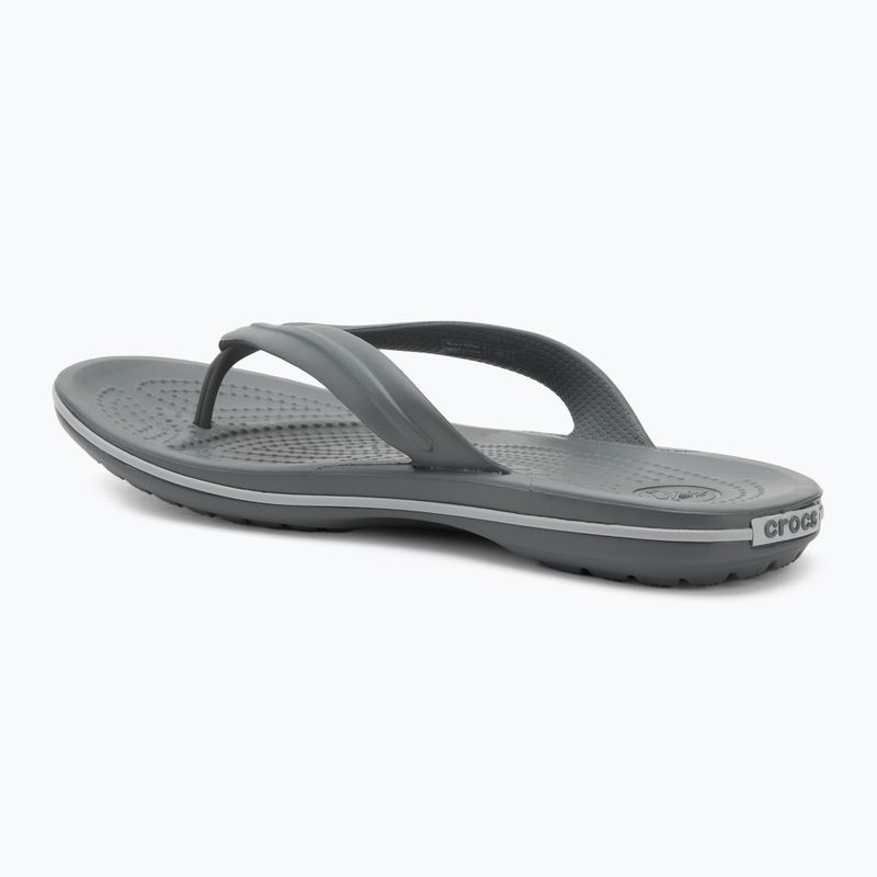 Crocs Crocband Flip szandál szürke/füstös szandál 3