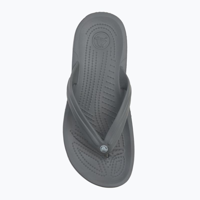 Crocs Crocband Flip szandál szürke/füstös szandál 5