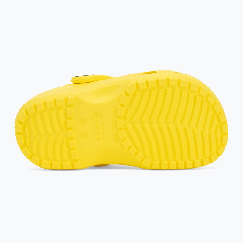Crocs Classic Clog Kisgyermek flip-flop cyber sárga 5