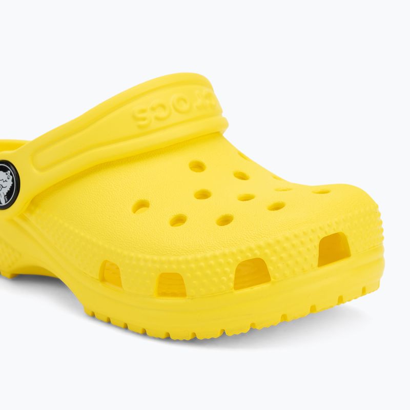 Crocs Classic Clog Kisgyermek flip-flop cyber sárga 8