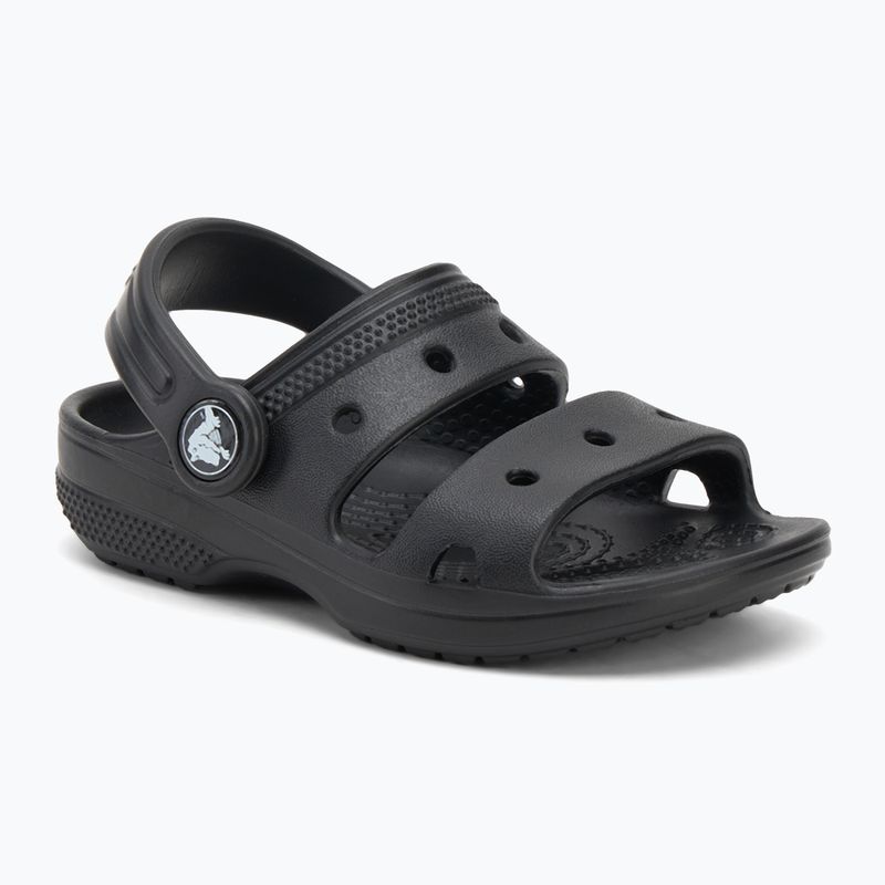 Crocs Classic Kids szandál fekete 2