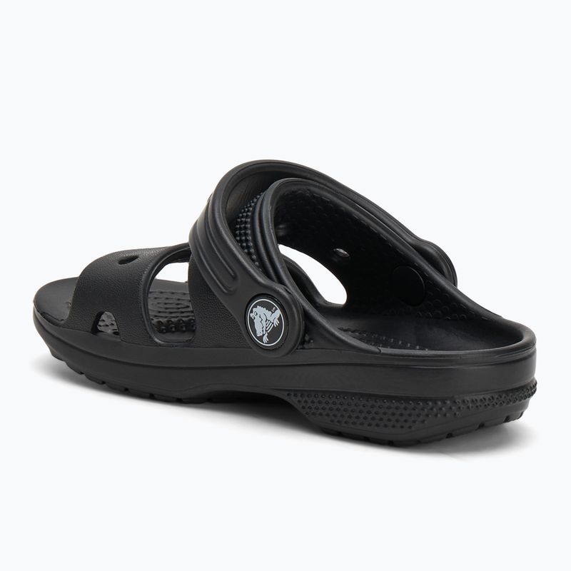 Crocs Classic Kids szandál fekete 4