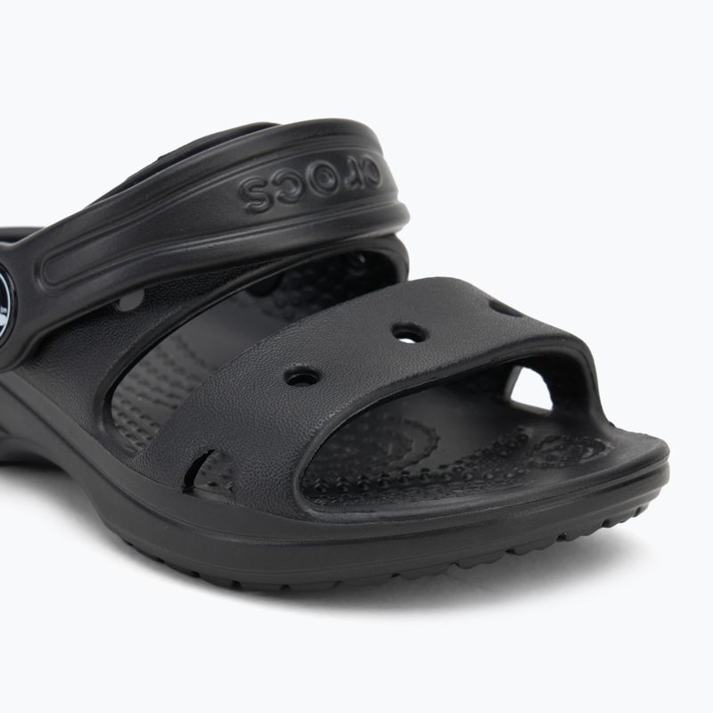 Crocs Classic Kids szandál fekete 8