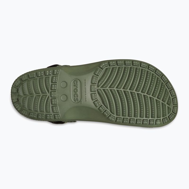 Férfi Crocs Yukon Vista II LR Clog hadsereg zöld 3