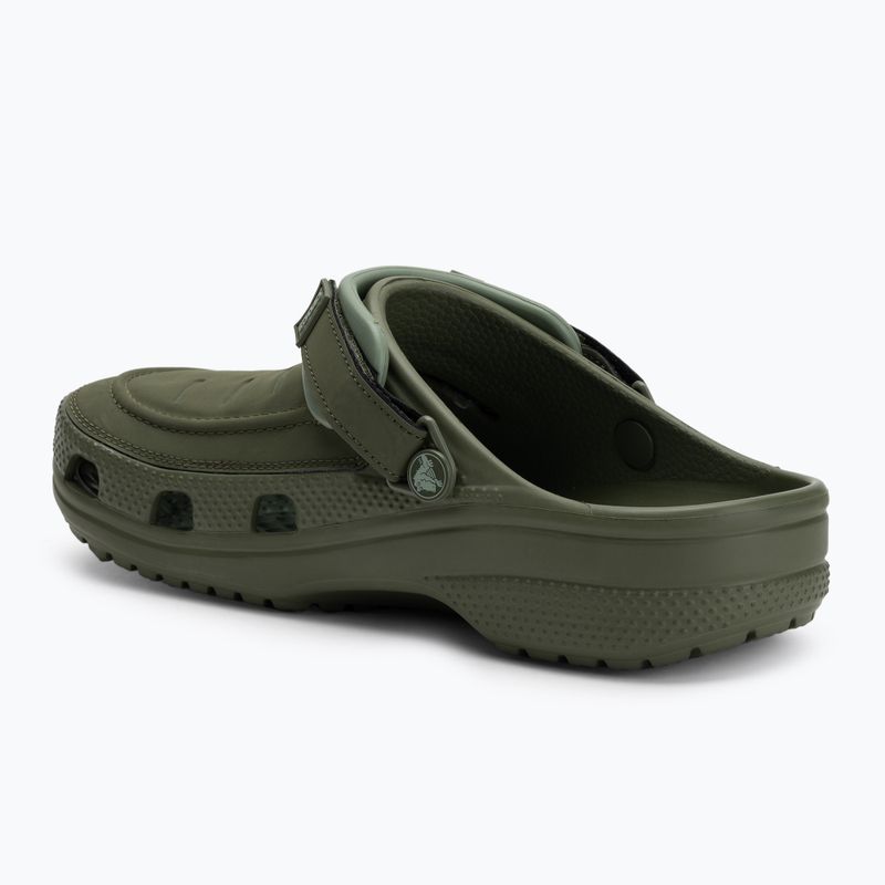 Férfi Crocs Yukon Vista II LR Clog hadsereg zöld 4