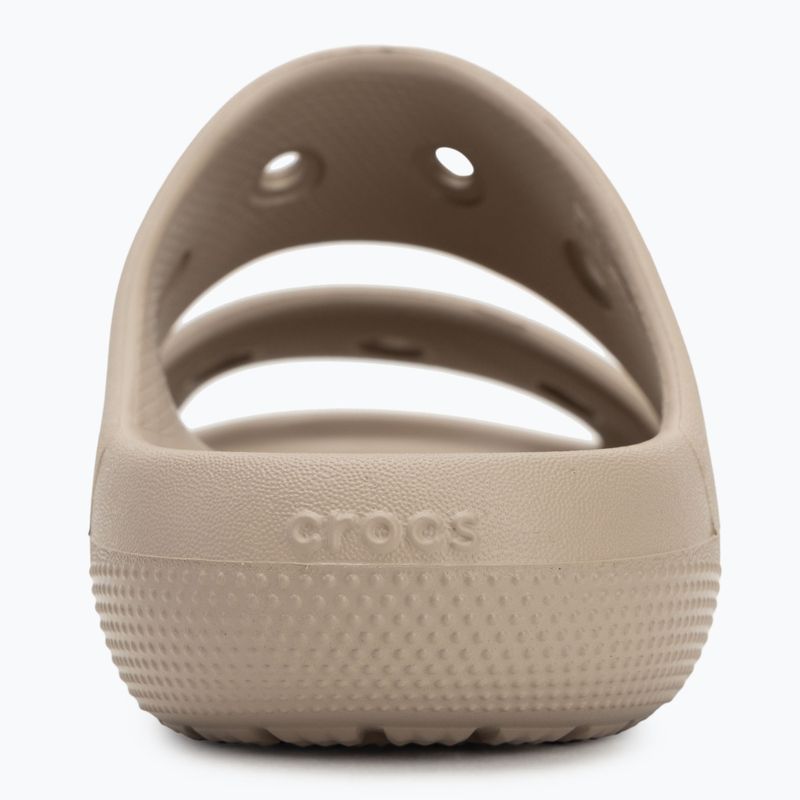 Női Crocs Classic Sandal V2 taupe flip-flopok 6