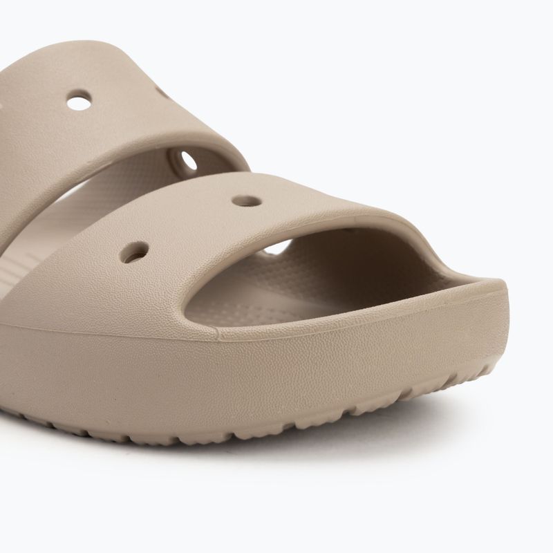 Női Crocs Classic Sandal V2 taupe flip-flopok 7