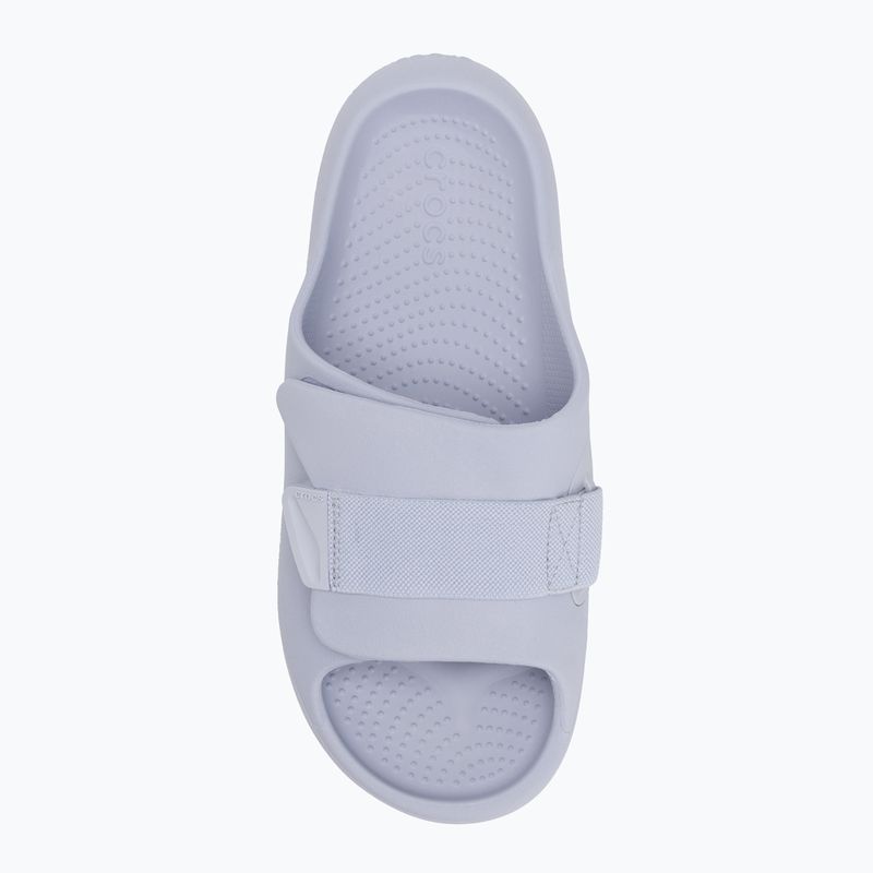 Crocs Mellow Luxe Recovery Slide szandál flip flop lila Hold 5