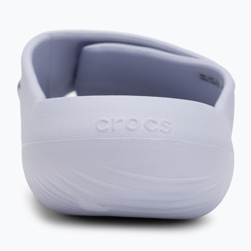Crocs Mellow Luxe Recovery Slide szandál flip flop lila Hold 6