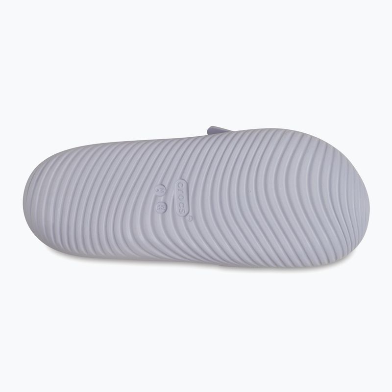 Crocs Mellow Luxe Recovery Slide szandál flip flop lila Hold 3