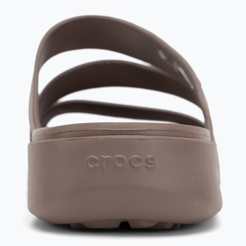 Crocs Getaway Strappy szarvasgomba flip-flopok 6
