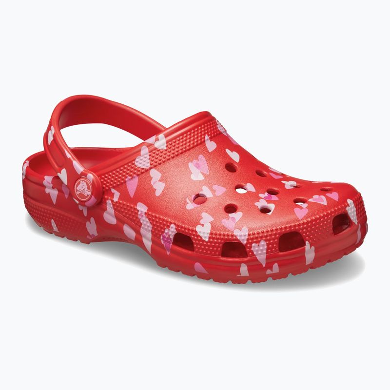 Crocs Classic Valentines Day Clog cseresznye piros