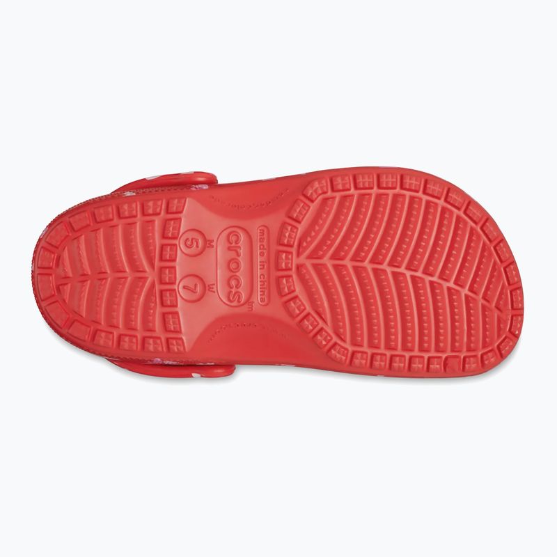 Crocs Classic Valentines Day Clog cseresznye piros 5