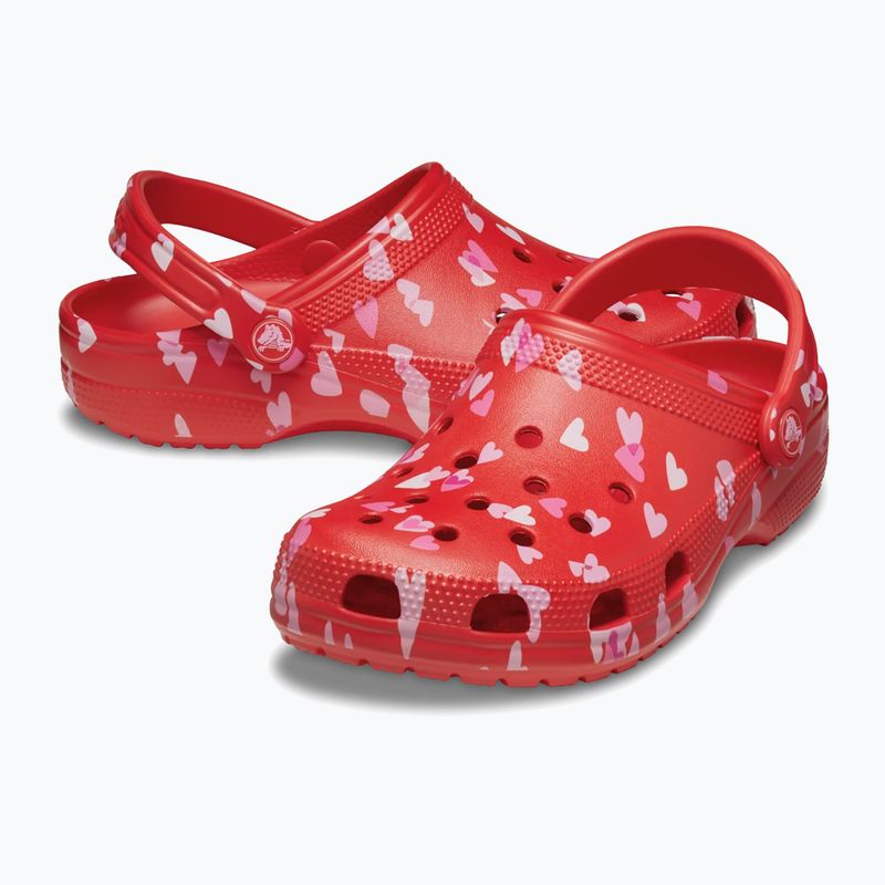 Crocs Classic Valentines Day Clog cseresznye piros 6