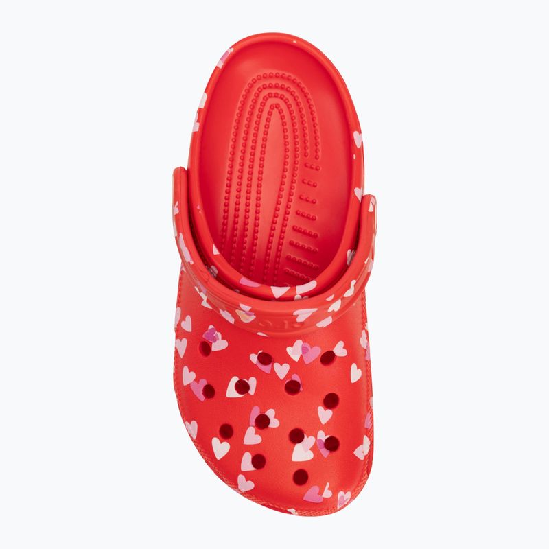 Crocs Classic Valentines Day Clog cseresznye piros 7