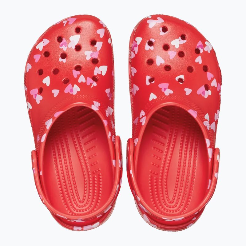 Crocs Classic Valentines Day Kids Clog cseresznye piros 4
