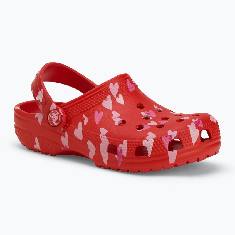 Crocs Classic Valentines Day Kids Clog cseresznye piros 2