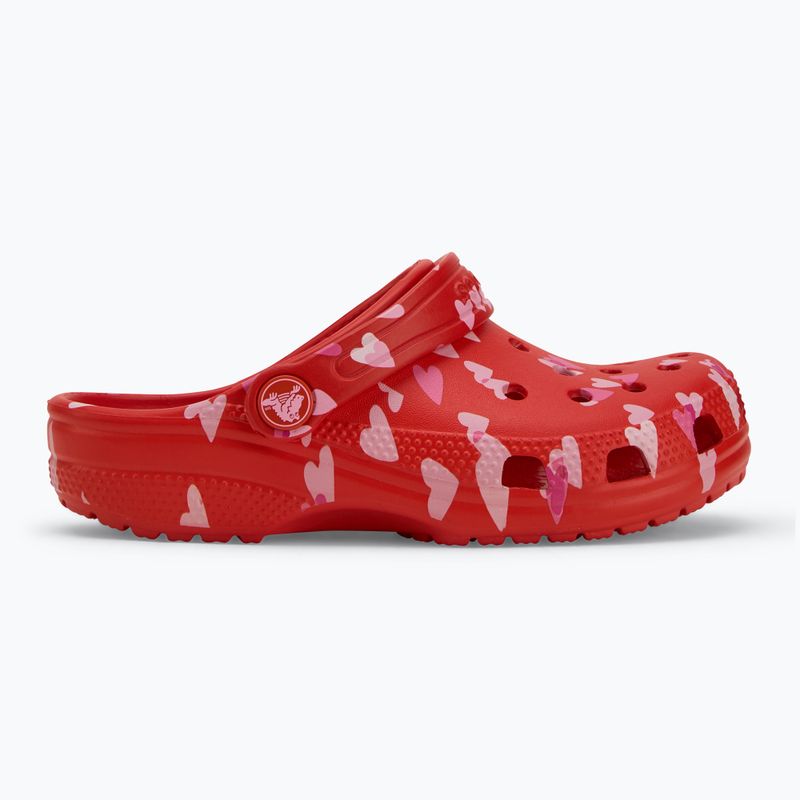 Crocs Classic Valentines Day Kids Clog cseresznye piros 3