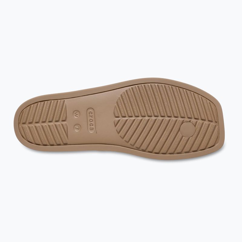 Női szandálok  Crocs Miami Thong Flip milk chocolate 3