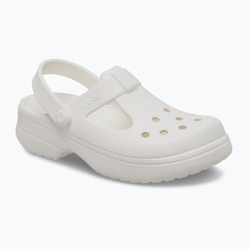 Gyerek papucsok Crocs Classic Mary Jane Clog chalk 9