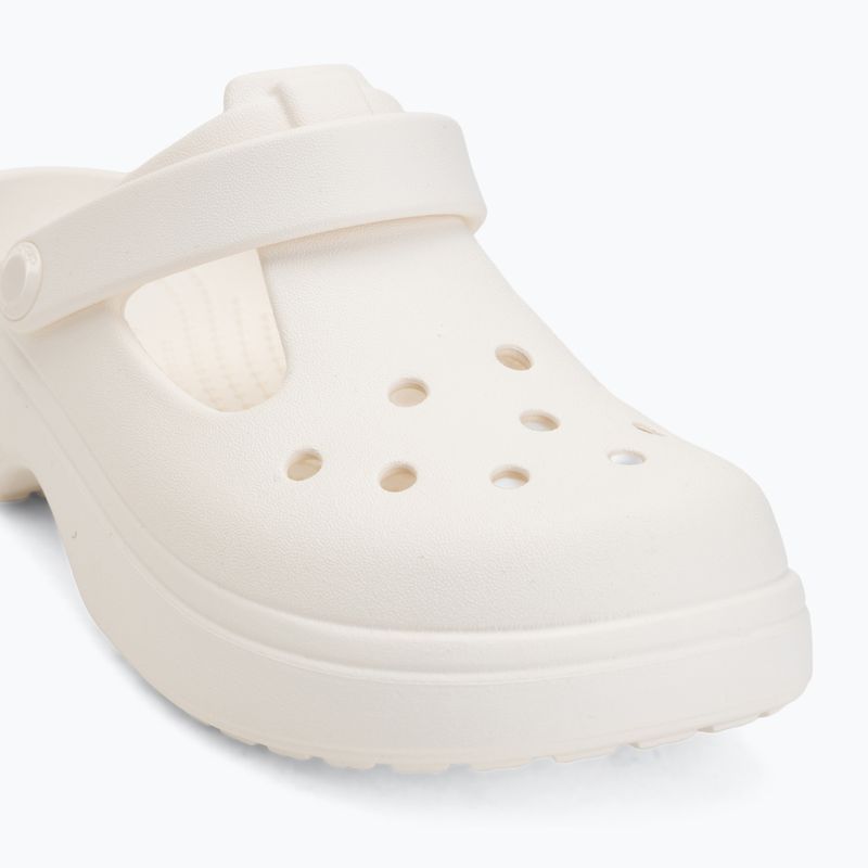 Gyerek papucsok Crocs Classic Mary Jane Clog chalk 8