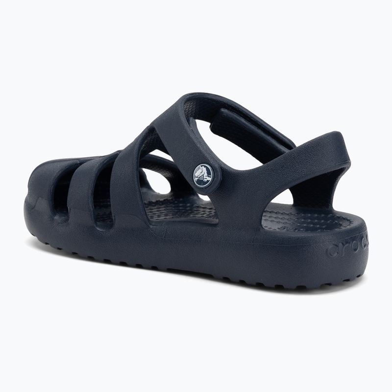 Crocs Classic Fisherman gyerek szandál navy 3