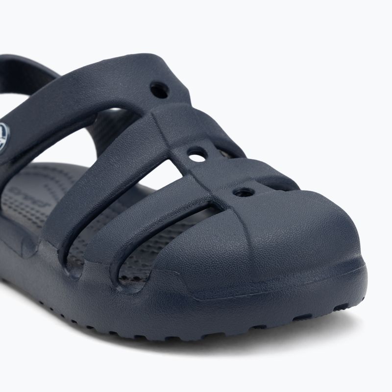 Crocs Classic Fisherman gyerek szandál navy 7